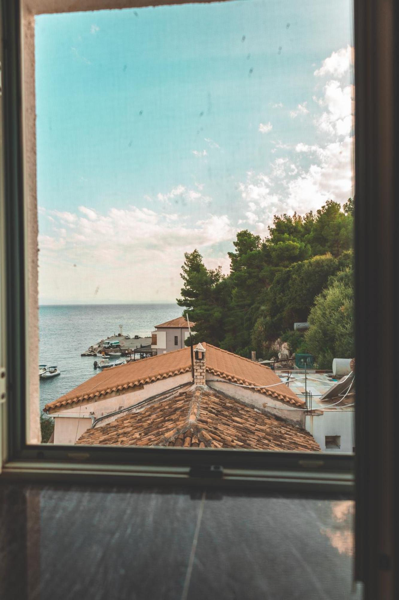 Room With Amazing Sea View Himare Buitenkant foto