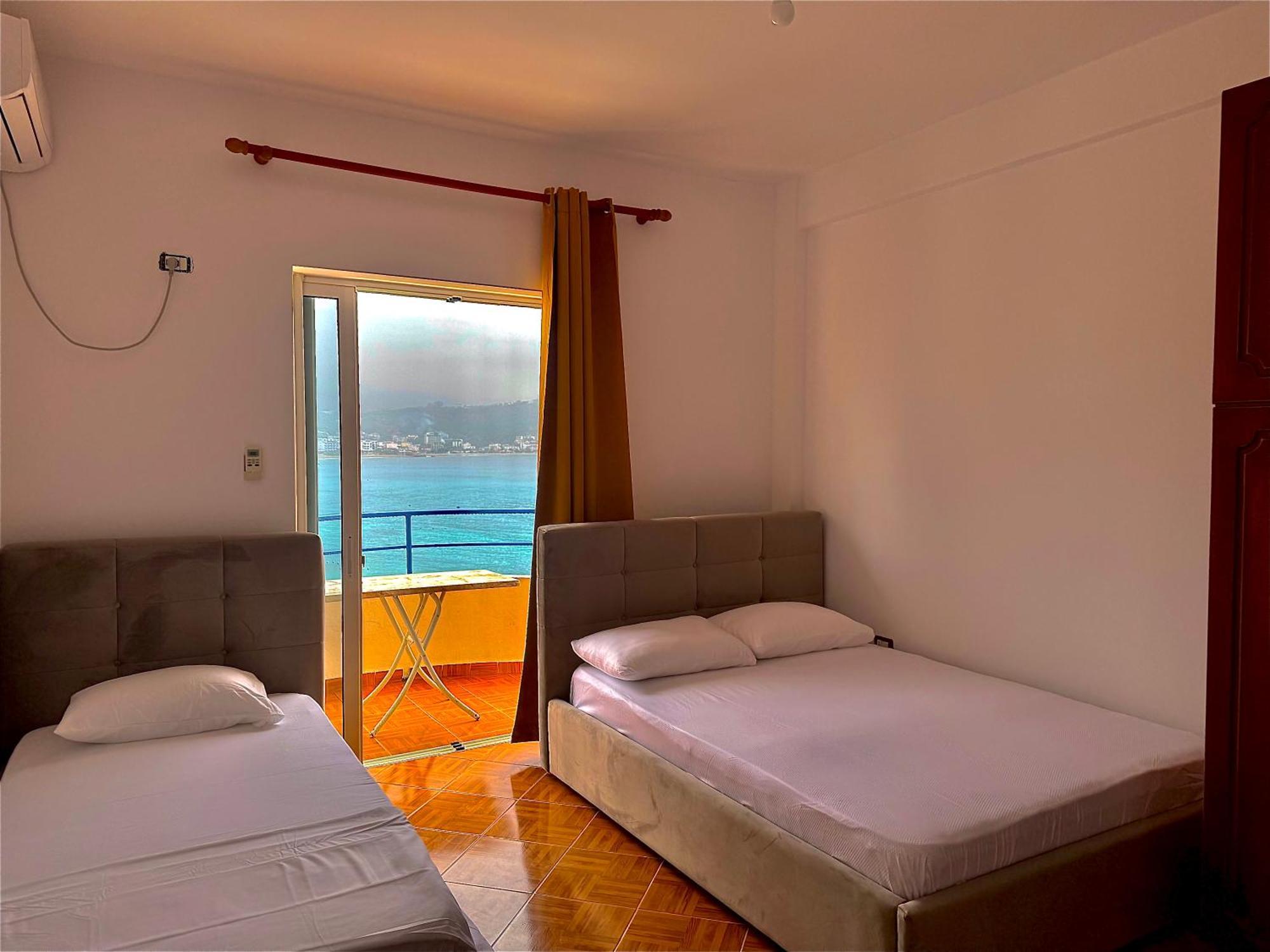 Room With Amazing Sea View Himare Buitenkant foto