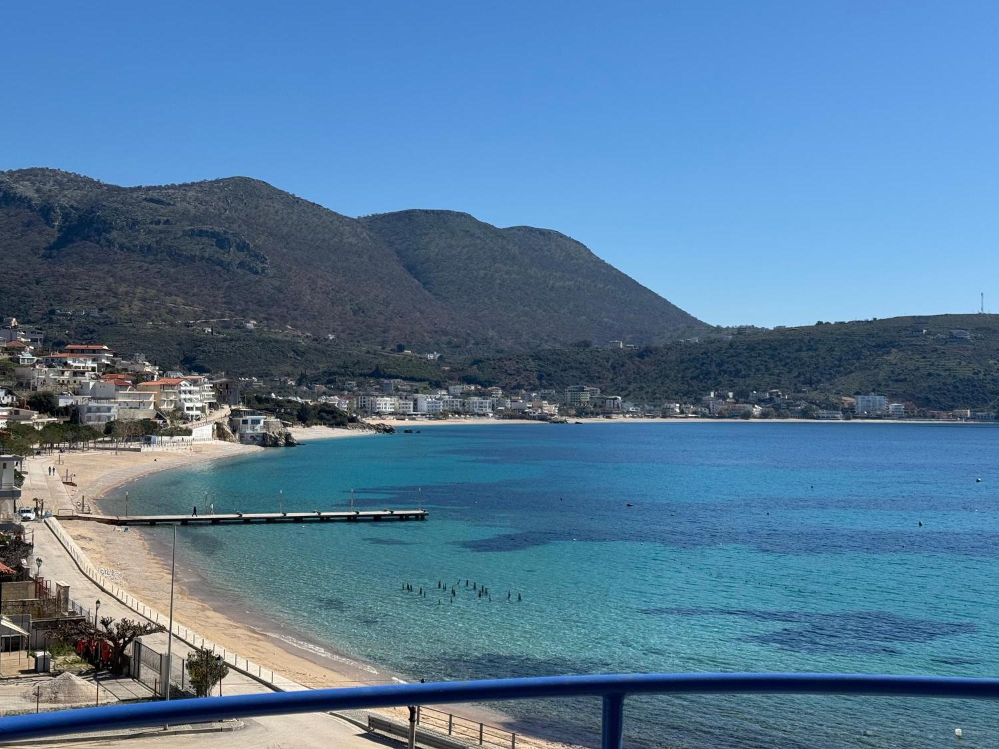 Room With Amazing Sea View Himare Buitenkant foto
