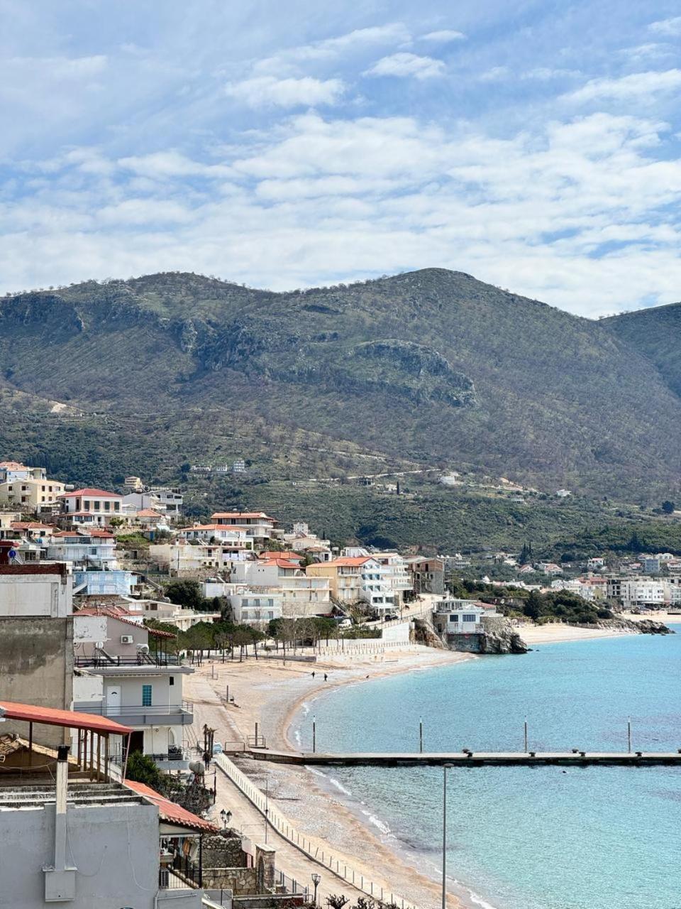 Room With Amazing Sea View Himare Buitenkant foto